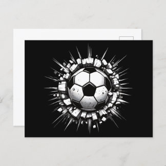 Soccer Ball Postcard