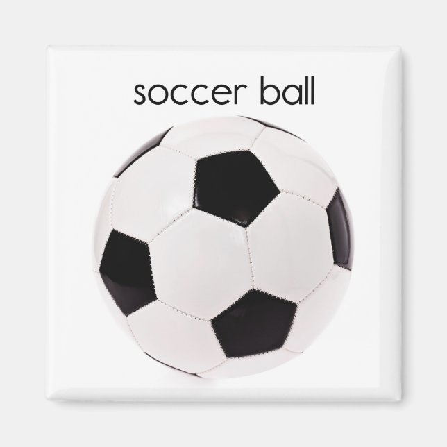 Soccer Ball Refrigerator Magnet (Front)