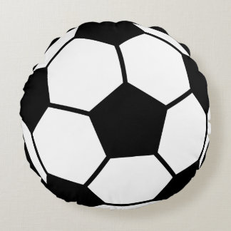 Soccer Ball Round Cushion