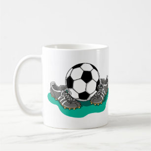 Soccer Ball Shoes Coffee Mug