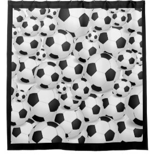 Soccer Ball Shower Curtain