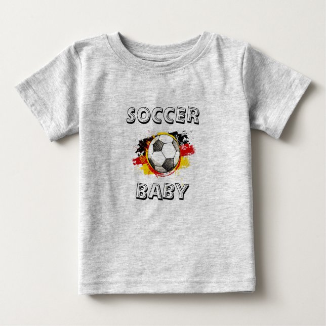 Soccer Ball, SOCCER, BABY Baby T-Shirt (Front)