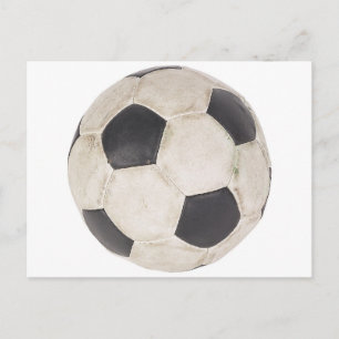 Soccer Ball Soccer Fan Football Footie Soccer Game Postcard