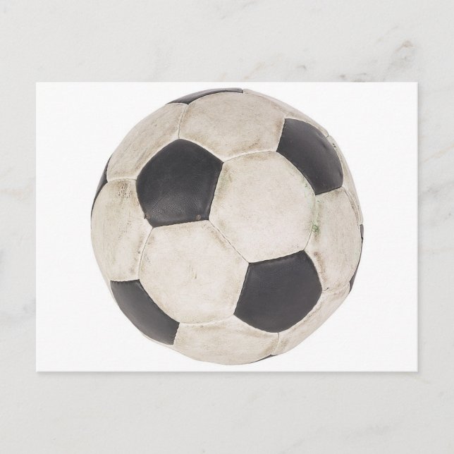 Soccer Ball Soccer Fan Football Footie Soccer Game Postcard (Front)