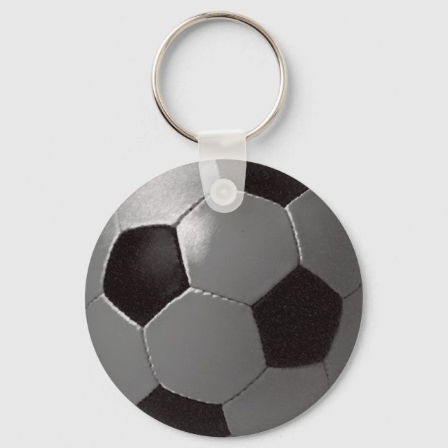 soccer ball sports key ring (Front)