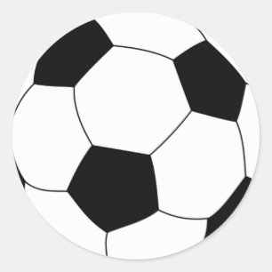 Soccer ball sticker