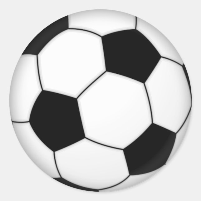 Soccer Ball Stickers (Add Text if You Want) (Front)