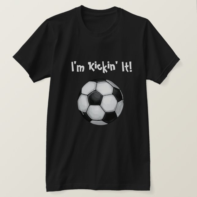Soccer Ball T-Shirt (Design Front)