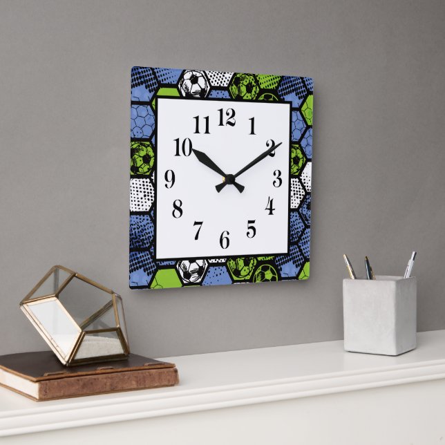 Soccer Ball Wall Clock (Office)