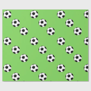 Soccer Ball Wrapping Paper