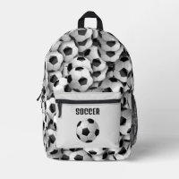 Soccer Balls Design Back Pack