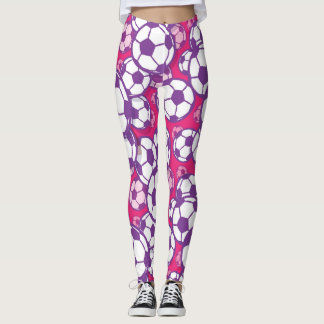 Soccer balls leggings