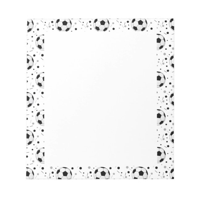 Soccer balls notepad (Front)