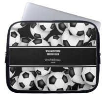 soccer balls pattern coach gift w custom name