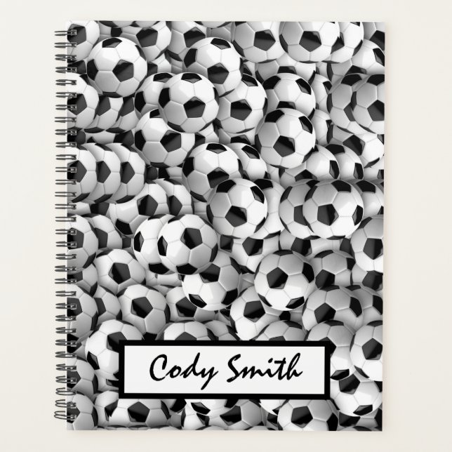 Soccer Balls Planner (Front)