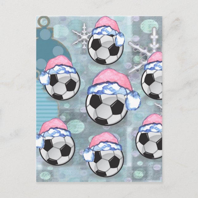 SOCCER BALLS POSTCARD (Front)