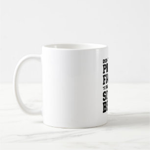 Soccer Beast Pretty Face Vintage Typography Shirt_ Coffee Mug