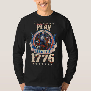 Soccer Benjamin Franklin 4th Of July Women Men Ame T-Shirt