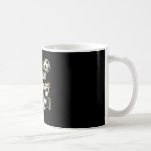 Soccer Birthday Boy Girl I Was 6 Now I'm 7 Six Sev Coffee Mug