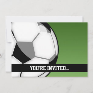 Soccer Birthday Invitation