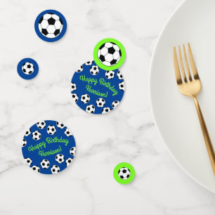 Soccer Birthday Party Confetti