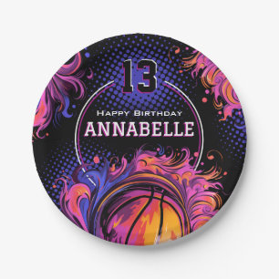 Soccer Birthday Party Paper Plate