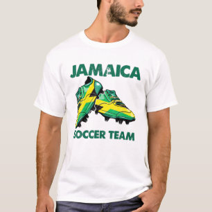 Soccer Boots Jamaica Soccer Team Supporter Jamaica T-Shirt