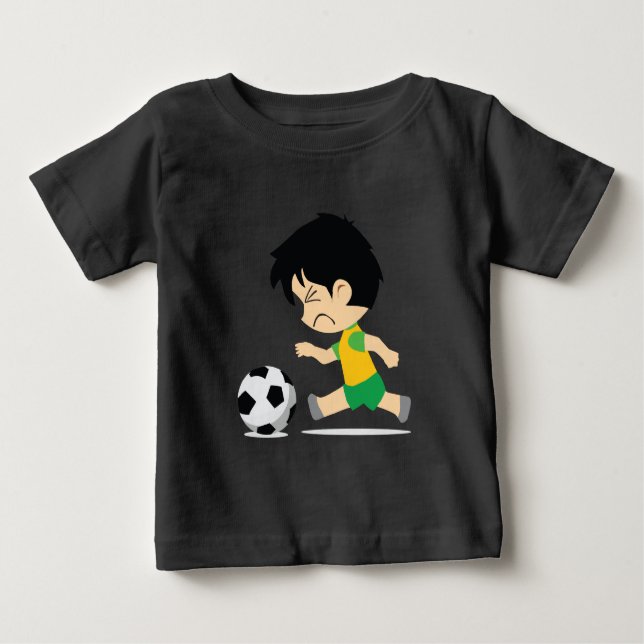 Soccer Boy Baby T-Shirt (Front)