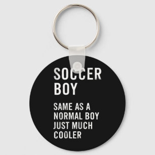 Soccer Boy Definition Funny Key Ring