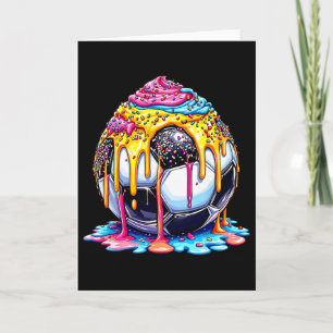 Soccer Boys Girls Kids Footbyll Ice Cream Soccer D Card