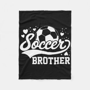 Soccer Brother Soccer Ll Fleece Blanket