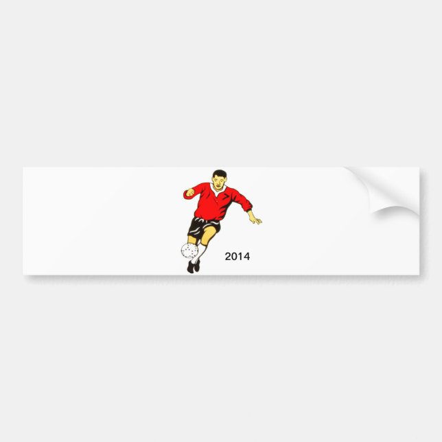 Soccer Bumper Sticker (Front)