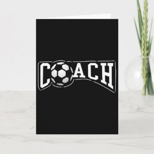 Soccer Byll Coach Gift - Sports Coaching Head Card