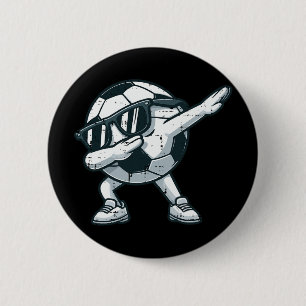 Soccer Byll Dab Cute Footbyll Player Boys Kids Tod 6 Cm Round Badge