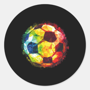 Soccer Byll For All Soccer Lovers Classic Round Sticker