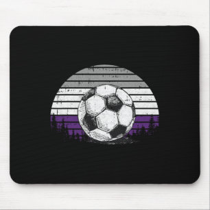 Soccer Byll Lgbt-q Gay Pride Flag Sport Fan Player Mouse Pad