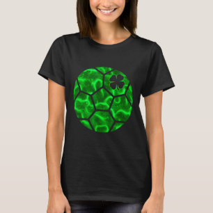 Soccer Byll Shamrock Lucky Clover Irish St Patrick T-Shirt