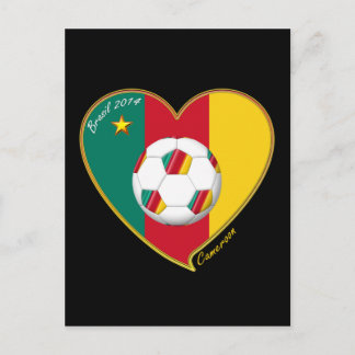Soccer "CAMEROON" FOOTBALL Team, Fútbol de Camerún Postcard