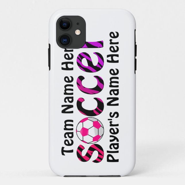 Soccer Case-Mate iPhone Case (Back)