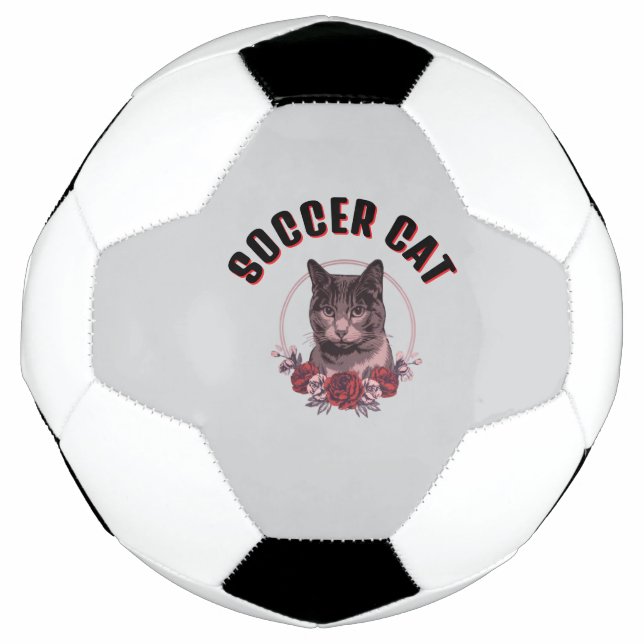 Soccer Cat Ball  (Front)