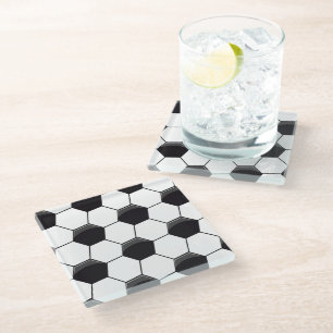 Soccer Cell Glass Coaster