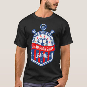 Soccer Championship League Logo T-Shirt