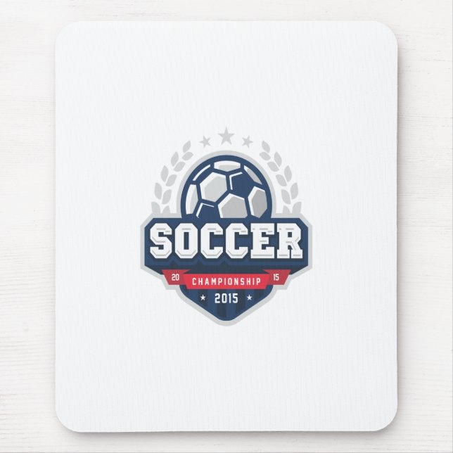 soccer championship mouse pad (Front)