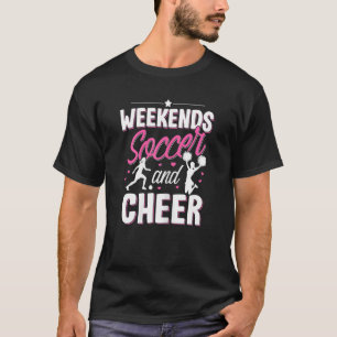 Soccer Cheer Graphic Women Girls Cheerleader 1 T-Shirt