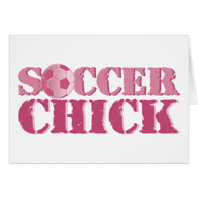 Soccer Chick (Front Horizontal)