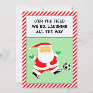 Soccer Christmas Cards