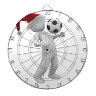 soccer christmas dartboard