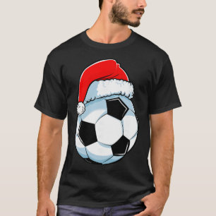 Soccer Christmas Funny Santa Hat Byll Sports Men K T-Shirt