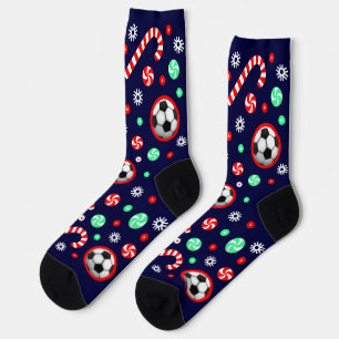 Soccer Christmas Holiday Gifts Socks
