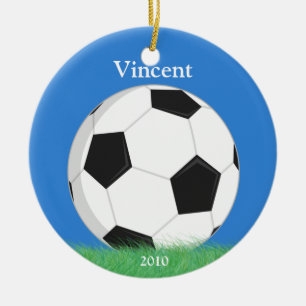Soccer Christmas Ornament
